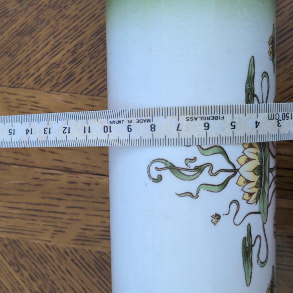 Vintage Art Nouveau Ceramic Rolling Pin - Picture 9 of 9